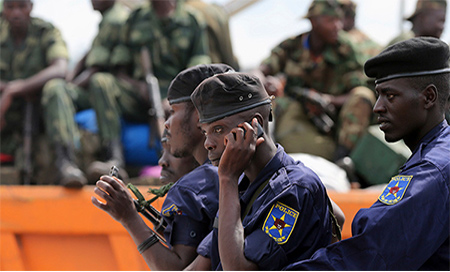 policía del Congo